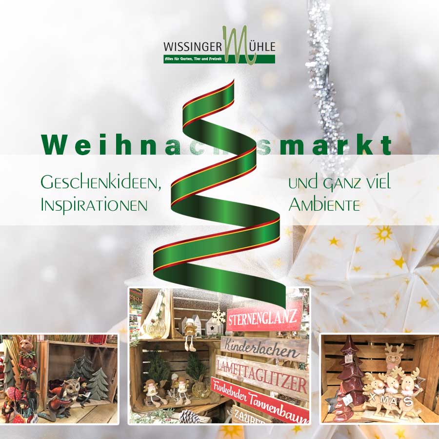 Weihnachtsmarkt Wissinger Mühle Weihnachtsmarkt 2020 in der Wissinger Mühle in Wissingen